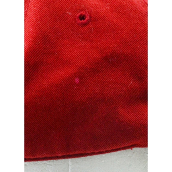 Izod Golf Hat Baseball Cap Red Embroidered front Logo and Back