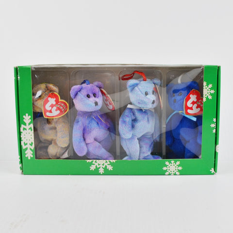 The Jingle Beanies Collection 5” TY Beanie Babies Club Christmas Ornaments 2001