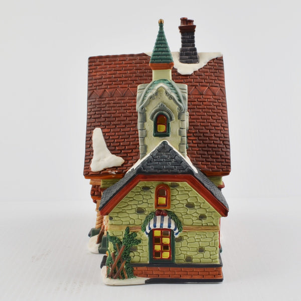 Santa's Workbench Collection Victorian Whispering Pines Tavern - New LED Light