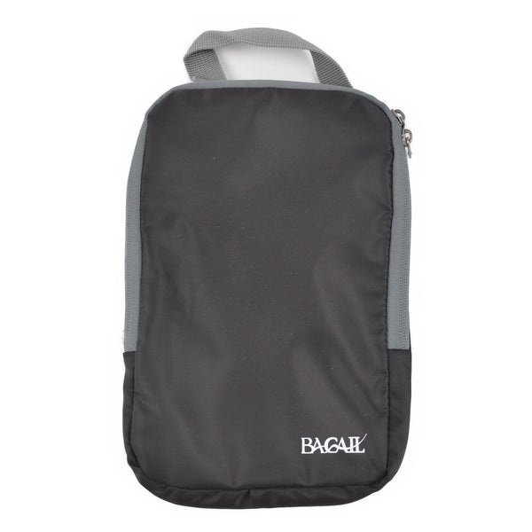 Bagail 4 Set Compression Packing Cubes Travel Accessories Expandable Bags Black