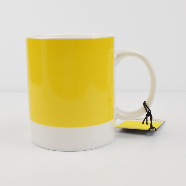 Pantone Coffee Mug - Process Yellow C - Lemon, Sunflower, New York Cab 10 oz NEW