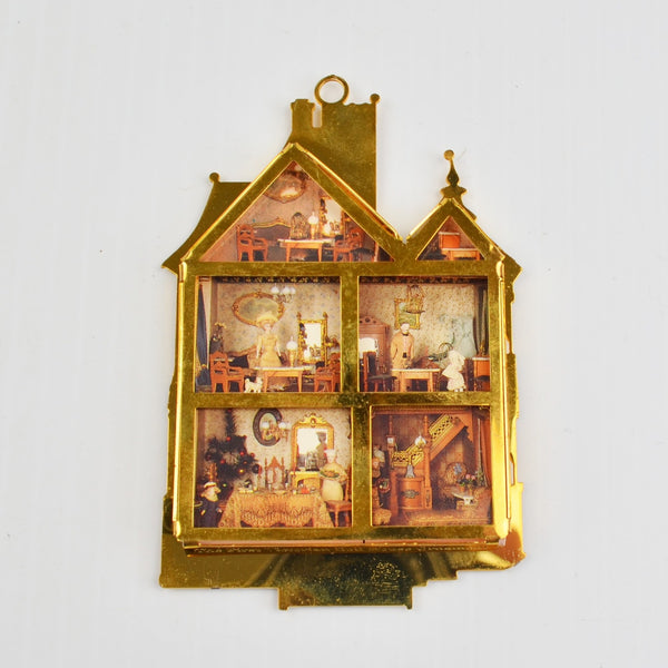 Vintage Bing & Grondahl The First Victorian Doll House Christmas Ornament