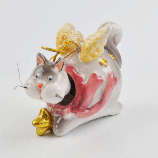 Dillard's Trimmings Cat Bobble Head Christmas Ornaments - Set of 3