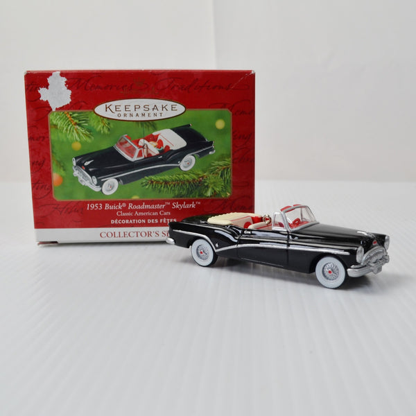 Hallmark Classic Car Lot of 4  Keepsake Christmas Ornaments Ford Mustang, Buick