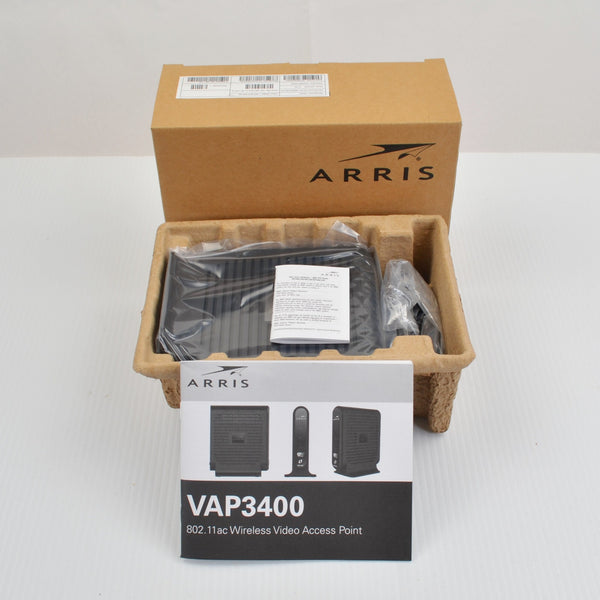 ARRIS VAP3400 5GHZ 802.11 WiFi Extender Access Point, AC Power Adapter NEW