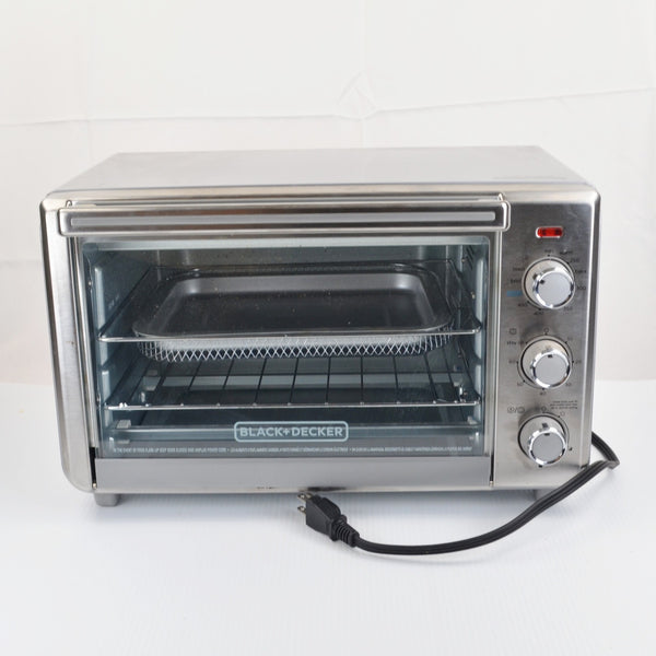 BLACK+DECKER Crisp 'N Bake Air Fryer Countertop Convection Toaster Oven