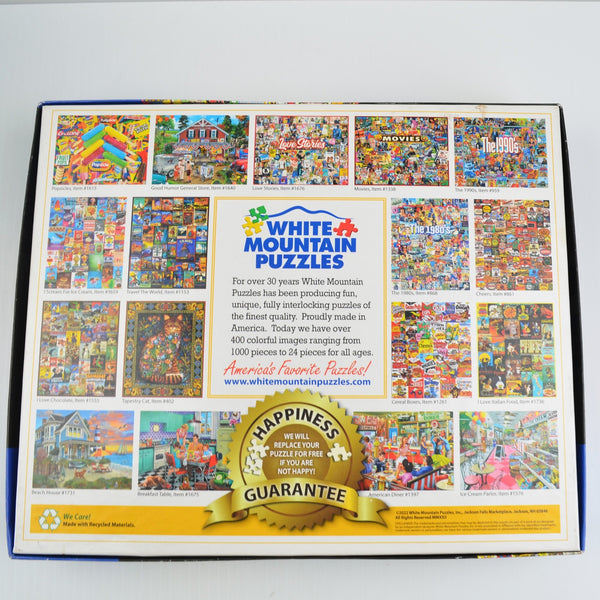 White Mountain Collage Puzzle - I Love Music 1000 Piece Jigsaw Puzzle - 24 X 30