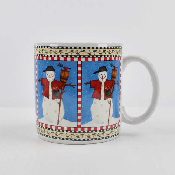 Debbie Mum Snowman Coffee Mug Christmas Mug Holiday Cup - 1998 Sakura