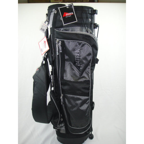 Datrek Golf Bag - Black, Backpack Straps and Stand
