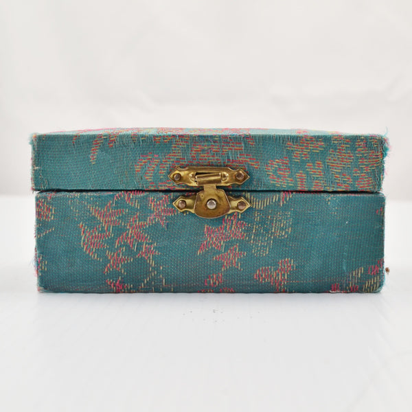 Vintage Sun Moon Musical Chinese Baoding 1.5" Meditation Balls Chimes Silk Box