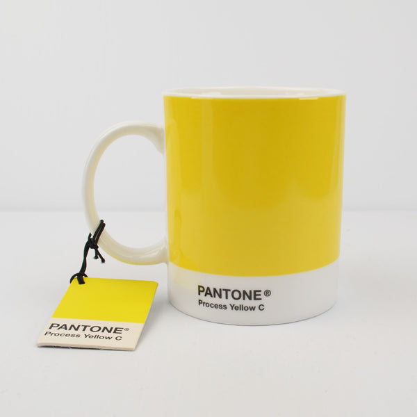 Pantone Coffee Mug - Process Yellow C - Lemon, Sunflower, New York Cab 10 oz NEW
