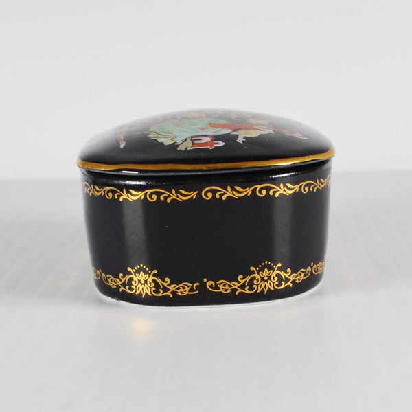 Franklin Mint Music Box Masterpieces of Russian Ballet "Pulcinella" Vintage 1988