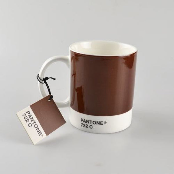 Pantone Coffee Mug - 732 C - Chocolate Brown 10 ounce - Factory Second