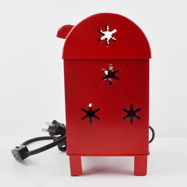 Scentsy Christmas Letters To Santa Wax Warmer Mailbox Retired Holiday Gift +Bulb
