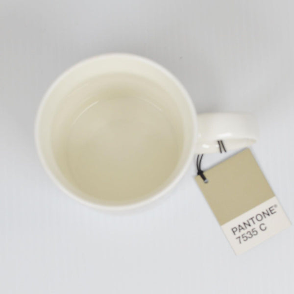 Pantone Coffee Mug - 7535 C - Putty Gray - Platinum - Moon Rock - NEW