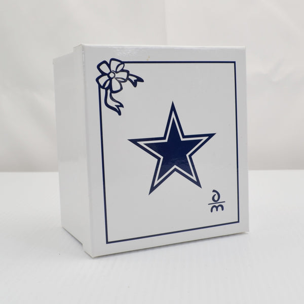 Danbury Mint Dallas Cowboys NFL Christmas Ornament Santa Sleigh 2008 - In Box