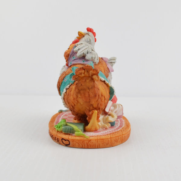 Vintage Chicken Soup For the Soul “True Friendship Lasts Forever” Figurine 1999