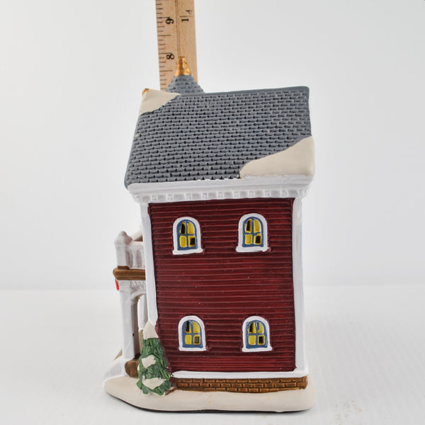 Holiday Time Village Christmas Victorian House - New LED Light Cord