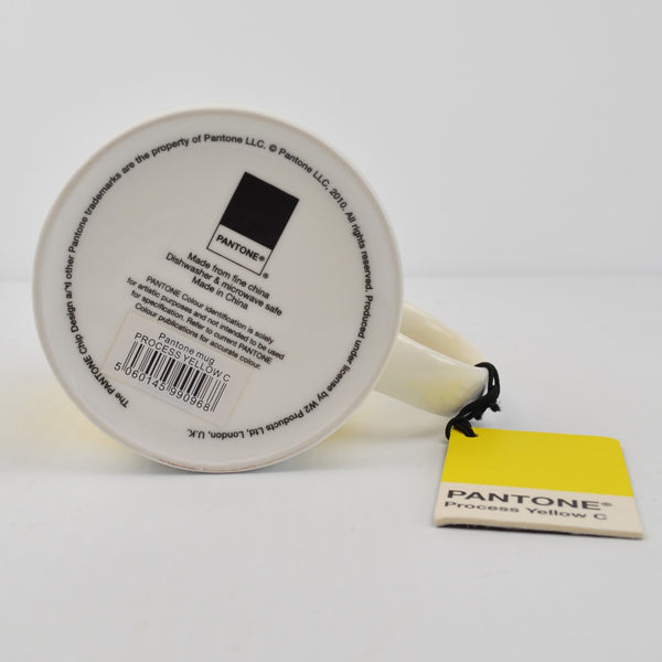 Pantone Coffee Mug - Process Yellow C - Lemon, Sunflower, New York Cab 10 oz NEW