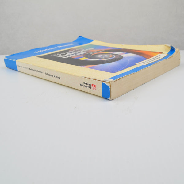 Precalculus Advanced Mathematical Concepts Worked-Out Solutions Manual / Key (G)