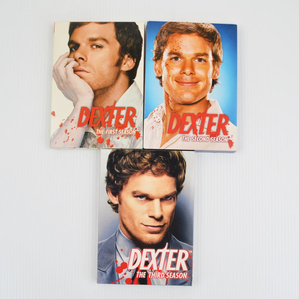 Dexter TV Series DVD Lot Seasons One Two Three - Seasons 1 2 3  Complete