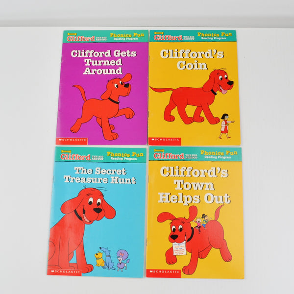 Clifford The Big Red Dog Phonics Fun Reading Program Lot 12 Books Homeschool