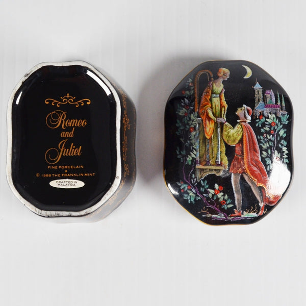 Franklin Mint Music Box Masterpieces of Russian Ballet "Romeo and Juliet" 1988