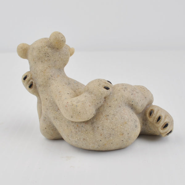 Second Nature Design Quarry Critters Cousin Bethie - Lounging Bear Figurine 2001