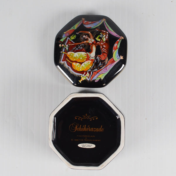 Franklin Mint Music Box Masterpieces of Russian Ballet "Scheherazade" Vintage 88