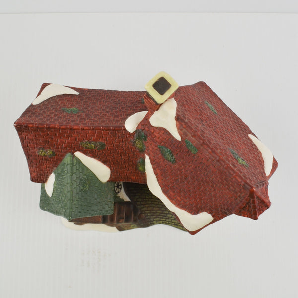 Santa's Workbench Collection Victorian Cast & Flask Pub 1999 - New LED Light