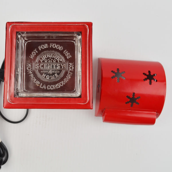 Scentsy Christmas Letters To Santa Wax Warmer Mailbox Retired Holiday Gift +Bulb