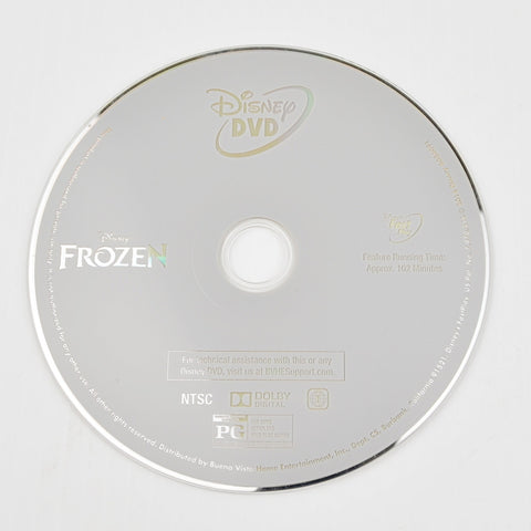 Disney Frozen (DVD, 2014) Kristen Bell, Idina Menzel, Jonathan Groff - DISC ONLY