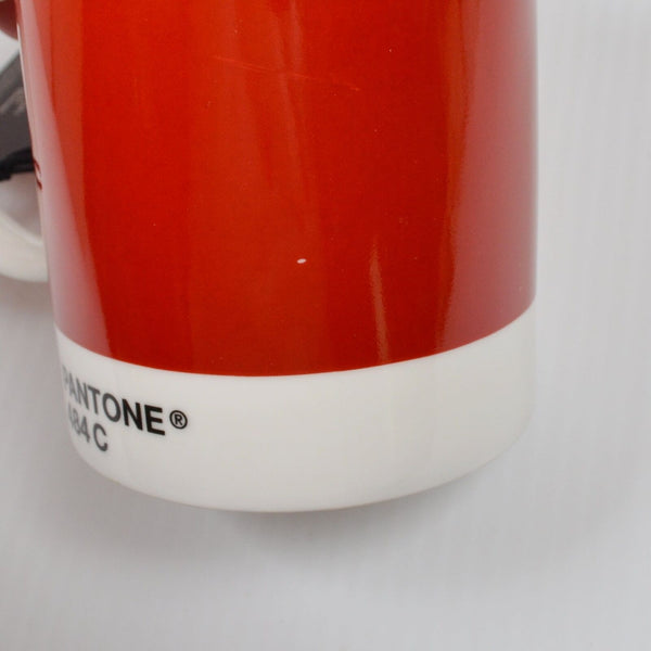 Pantone Coffee Mug - 484 C - Ox Blood Red, Brogues, Clay Brick - Factory Second