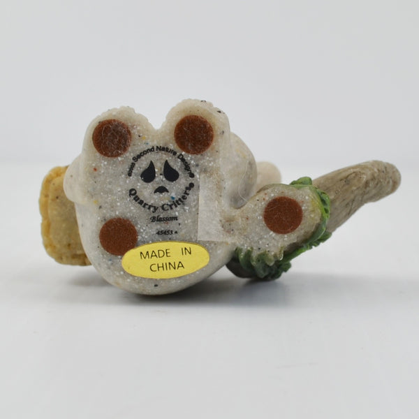 Second Nature Design Quarry Critters Blossom Bear - Picnic Bear Figurine 2003
