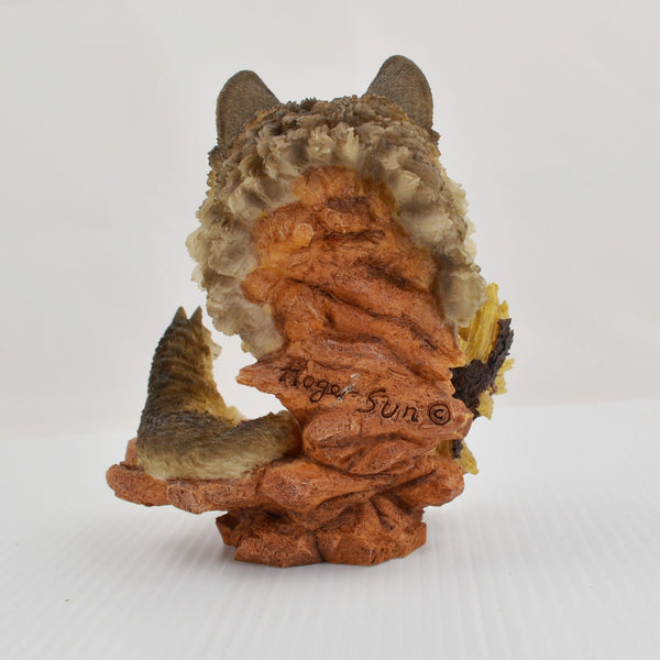 Hamilton Wolf Sculpture Figurine Time of Reflection Soul of Nature Collection 99