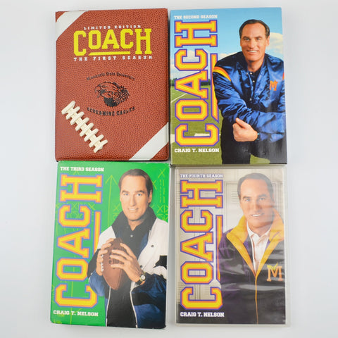 Coach: Complete Seasons 1 - 4 (DVD) 1 2 3 4 TV Show Football Craig T Nelson