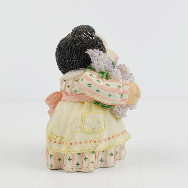 Mary’s Moo Moos “The Coming of Spring Brings Utter Joy” 1994 Enesco Cow Figurine