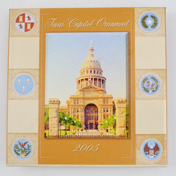 2005 Texas State Capitol Ornament - Booklet - Texas Capitol Building - NEW