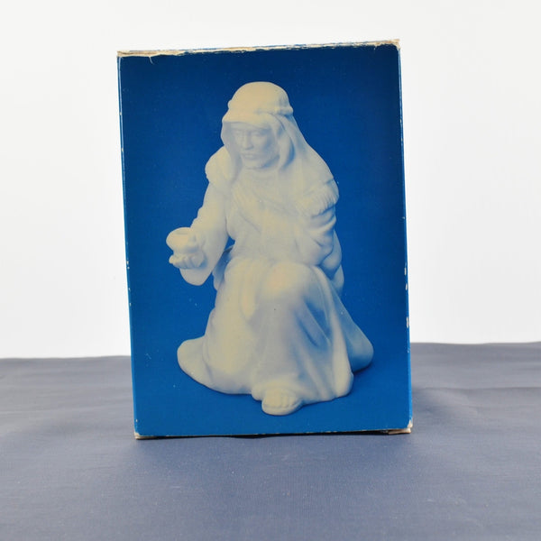 Avon Nativity Collectibles The Innkeeper Porcelain Bisque Figure - 1988 in Box