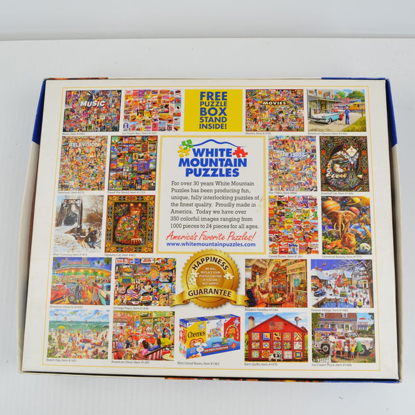 White Mountain Christmas Puzzle - Santa's Big Night - 1000 Piece Jigsaw Puzzle