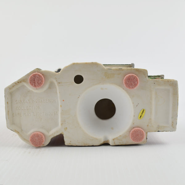 Santa's Workbench Collection Victorian Cape May Lighthouse 1999 - New LED Light