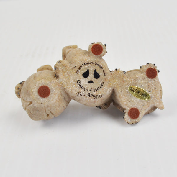Quarry Critters Baby Turtles Hatching Figurine "Tres Amigos" 2000 Second Nature