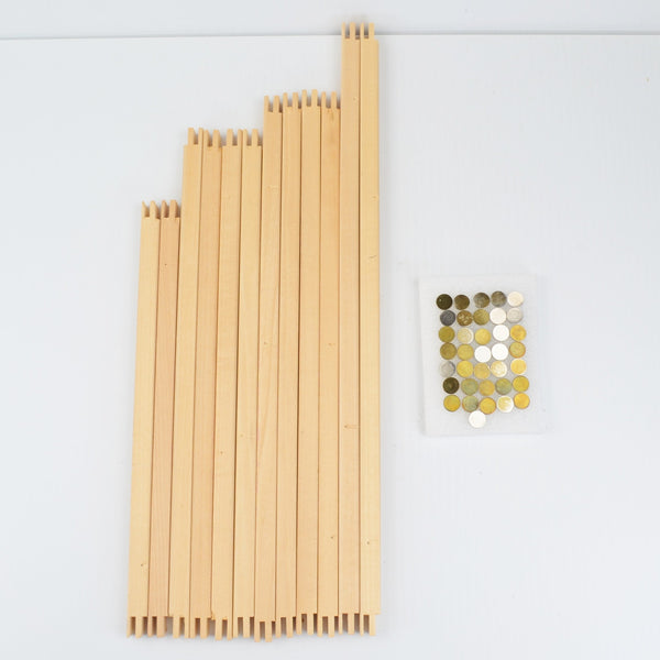 Lot of 6 Pairs of Wood Stretcher Bars Frame for Needlepoint, Quilting, Stitching