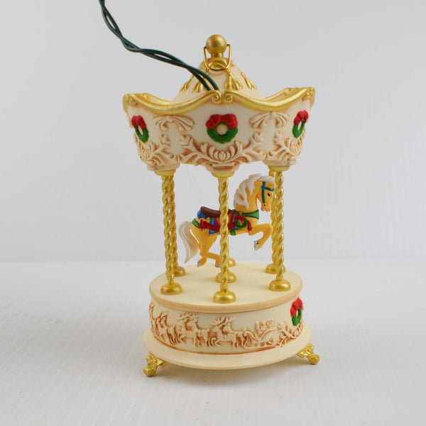 Hallmark Keepsake Tobin Fraley Holiday Carousel Christmas Ornaments 1994-96 Lot