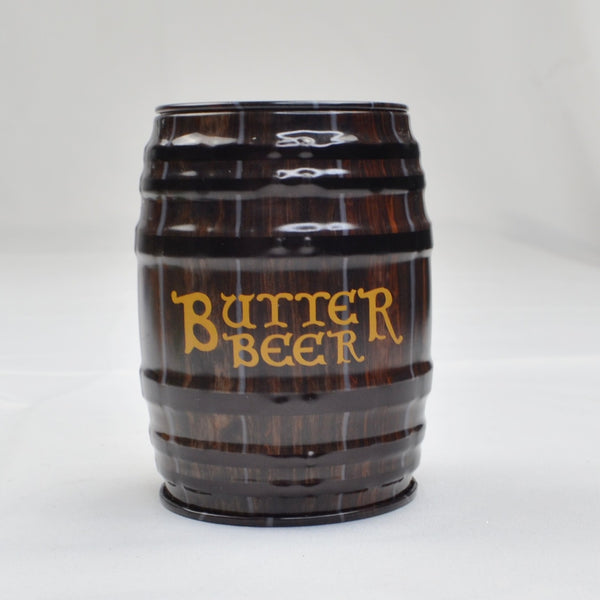 Harry Potter Butter Beer Tin Barrel Container Wizarding World 2026 - Empty