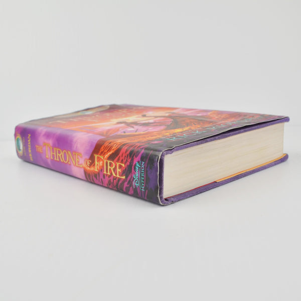 The Kane Chronicles by Rick Riordan Books 2,3 - 1st Ed Hardcover, Throne of Fire