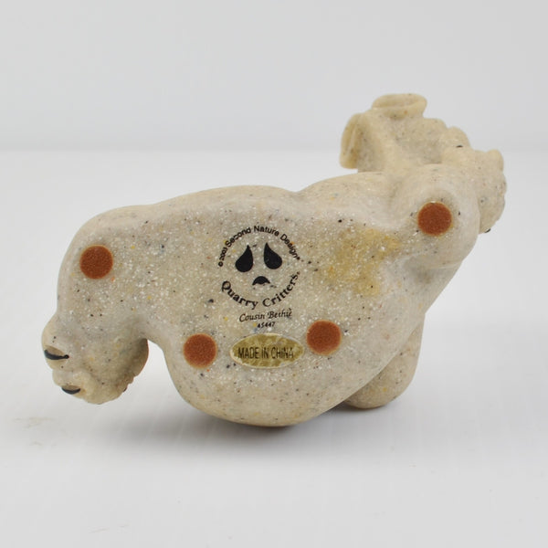 Second Nature Design Quarry Critters Cousin Bethie - Lounging Bear Figurine 2001
