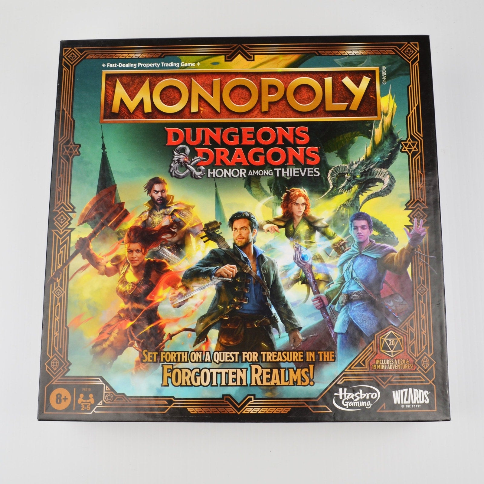 Monopoly Dungeons & Dragons - Honor Among Thieves Board Game - NEW Sealed