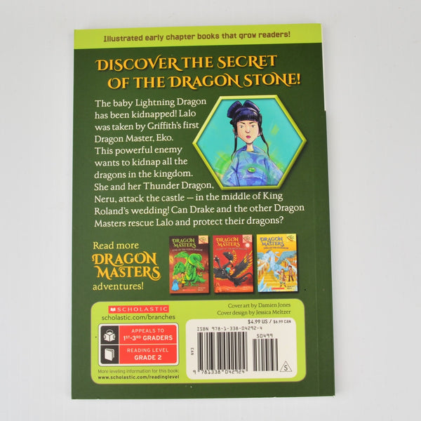 Dragon Masters by Tracey West Books 4, 8, 13 & Last Firehawk Book 1 - Lot of 4