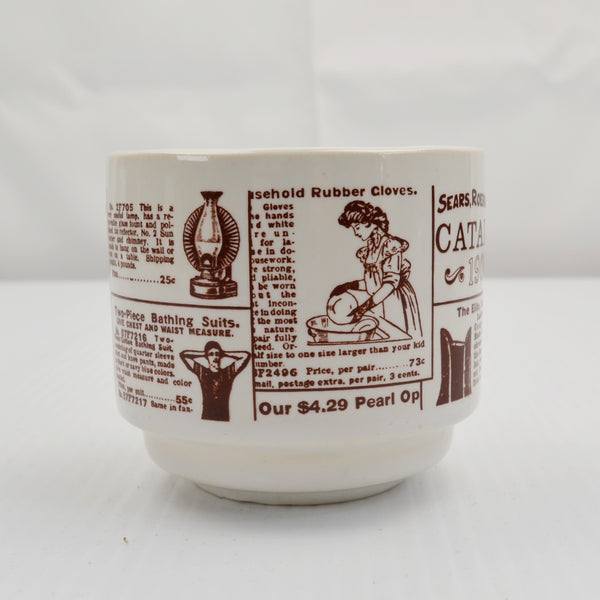 Vintage Sears Roebuck & Co. Catalog 1906 Coffee Mug Ceramic Tea Cup